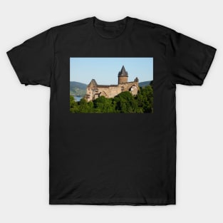 Stahleck Castle, Burg, Bacharach, Middle Rhine, Rhine T-Shirt